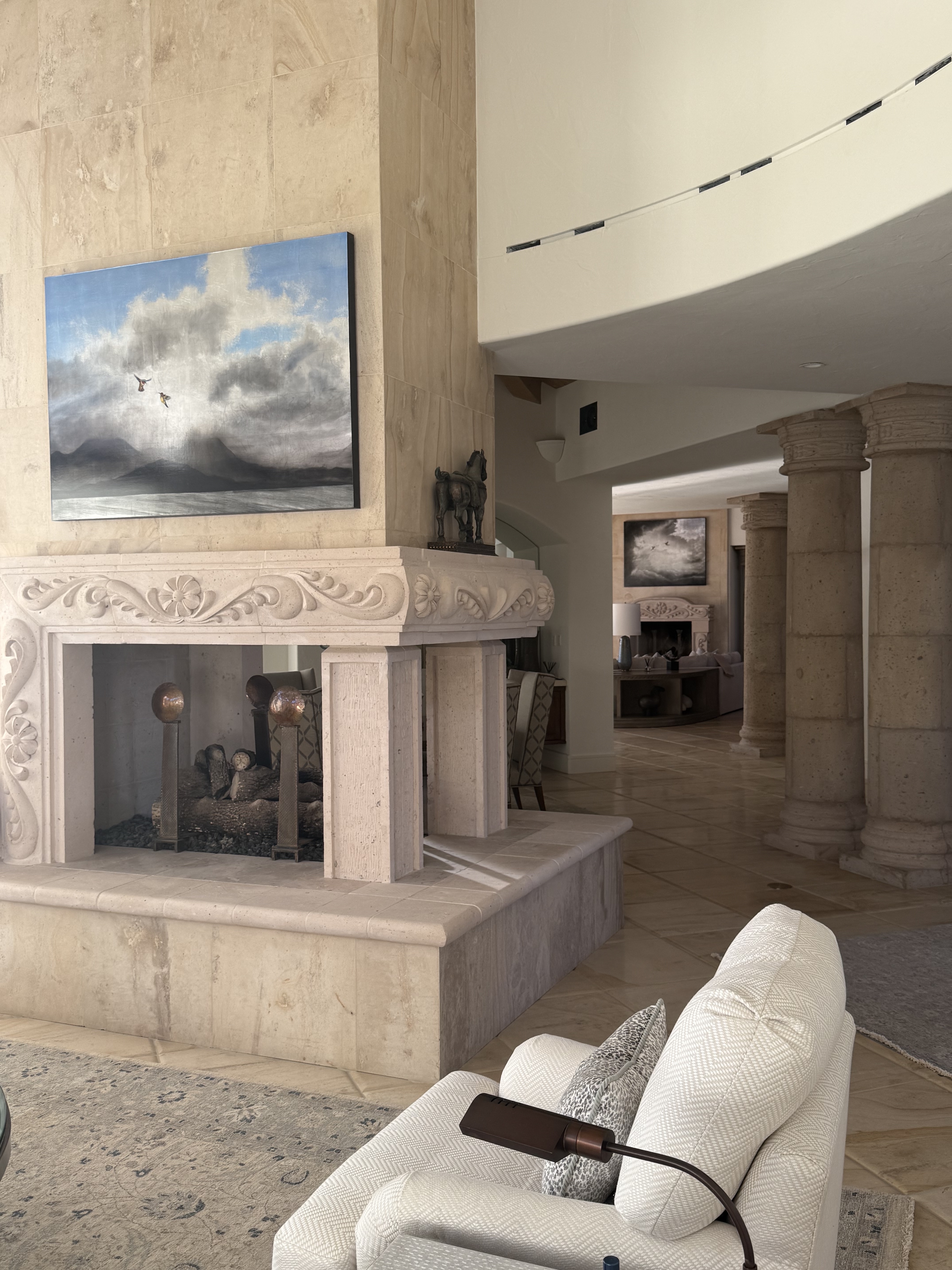 Carolyn Reynolds illuminated artwork